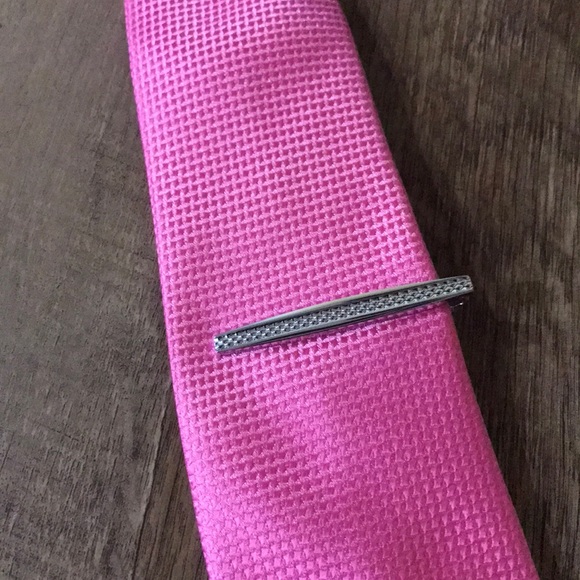 Silver Tie-Clip